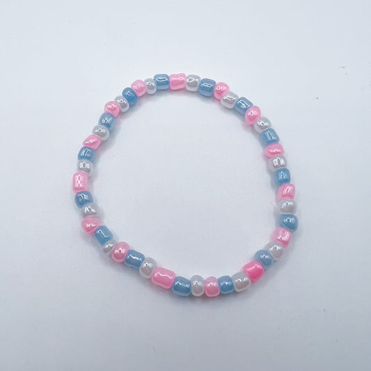 Pink White Blue